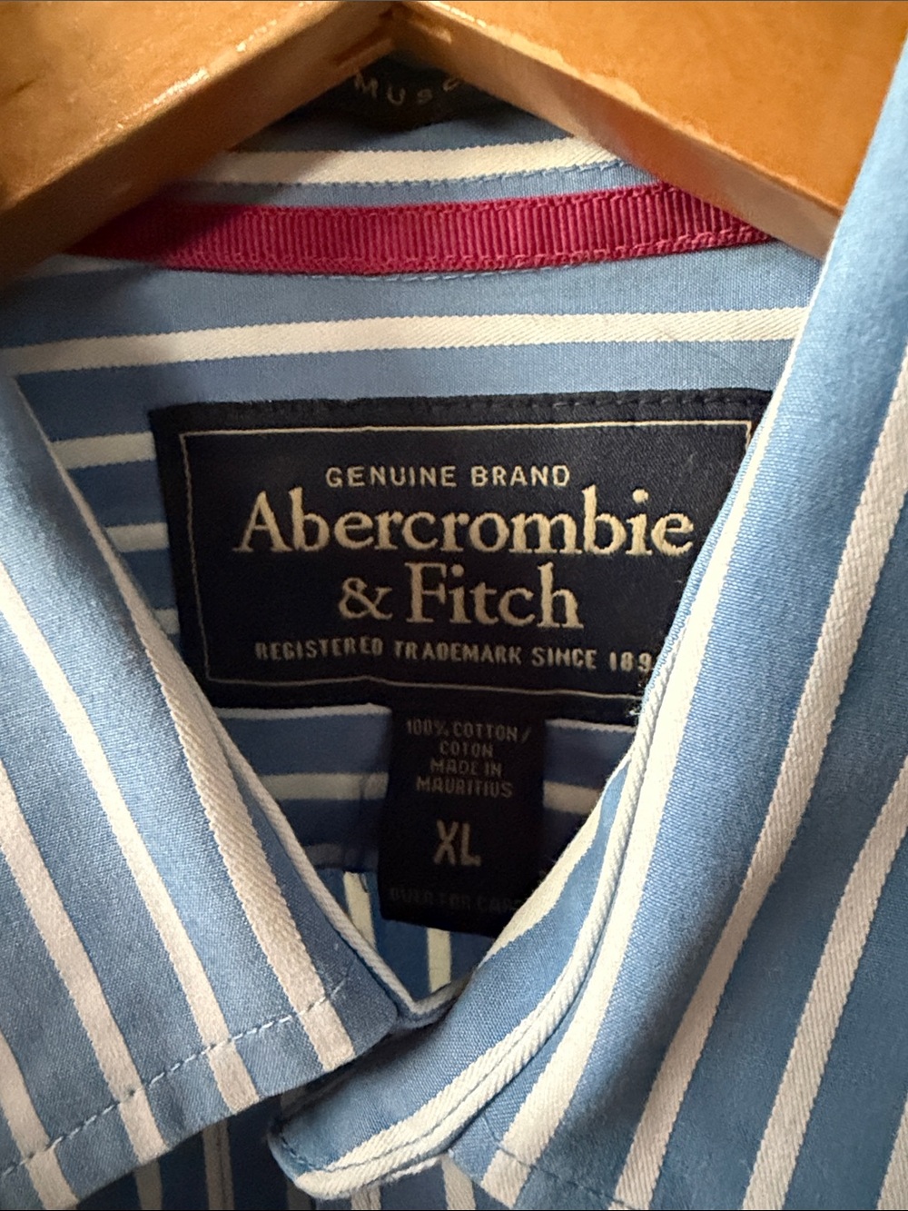 Y2K Abercrombie & Fitch Muscle Button Up Size XL - Picture 2 of 4